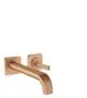 AXOR-HG-AXOR-Citterio-E-Einhebel-Waschtischmischer-Unterputz-fuer-Wandmontage-mit-Pingriff-Auslauf-221-mm-und-Rosetten-Brushed-Bronze-36106140 gallery number 1
